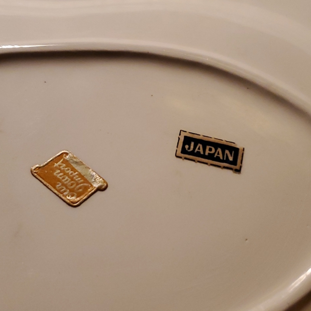 💥SOLD💥Occupied Japan Hand Crafted Trout Dish/Ashtray - Picture 6 of 13